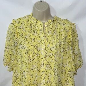 💲Zara Blouse, Short Sleeve, Size 13/14